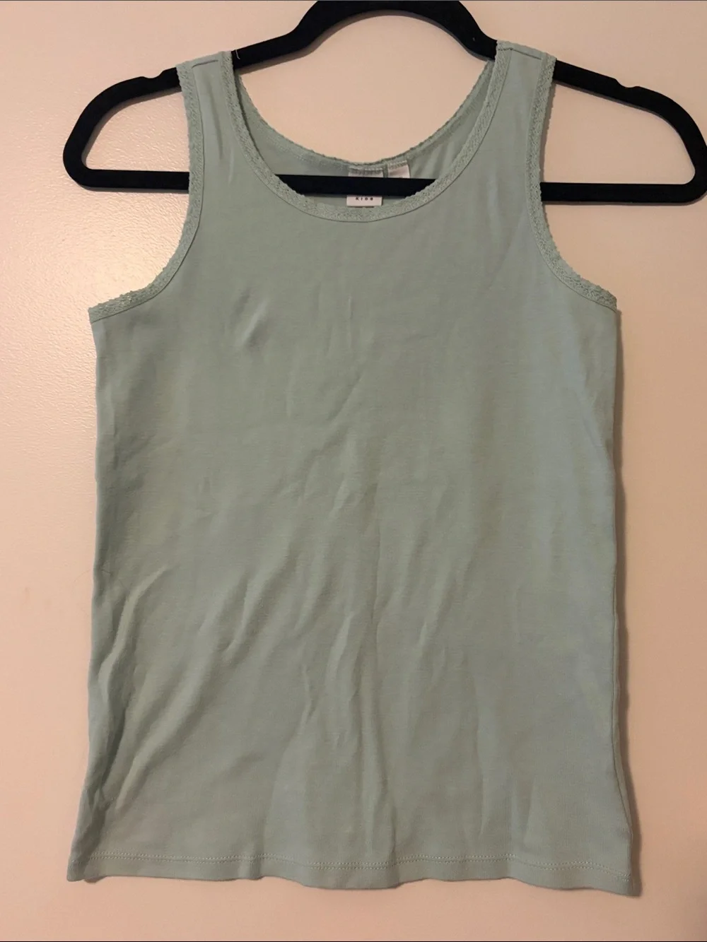 GAP Classic Mint Sleeveless Tank Top - 14/16 Girls